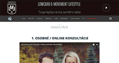 Desktop Screenshot of konzultacie.vladozlatos.com