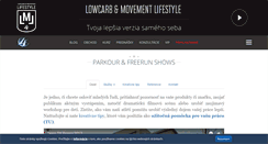 Desktop Screenshot of parkour-freerun-shows.vladozlatos.com