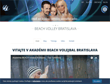 Tablet Screenshot of beach.vladozlatos.com